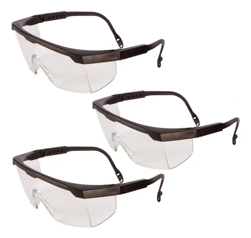 Anteojo X3 Lente Seguridad Libus Argon Envolvente Regulable