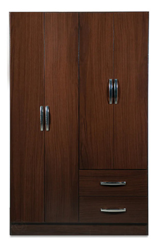 Ropero Family Muebles Maximo 64008 4p Chocolate