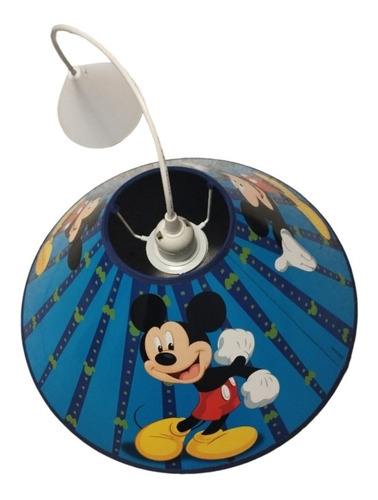 Lampara De Techo Mickey Mouse Mide 38 Cm Diámetro 