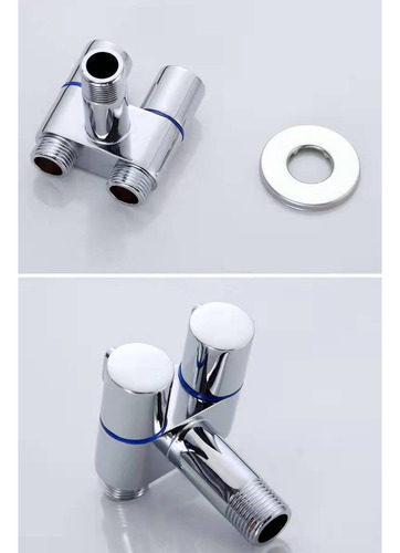 Mini Pistola De Baño Con Válvula Angular Completa De Cobre