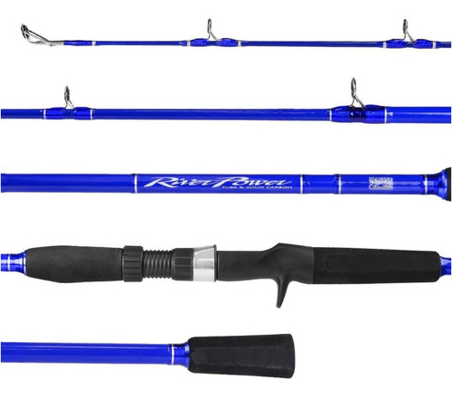 Imagem 1 de 8 de Vara De Carretilha River Power Spiral Pesca Piapara Marine