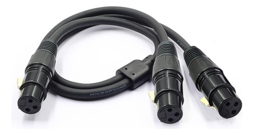 Xlr 3pin Micrófono A Cable De Sonido De Extensión Cable