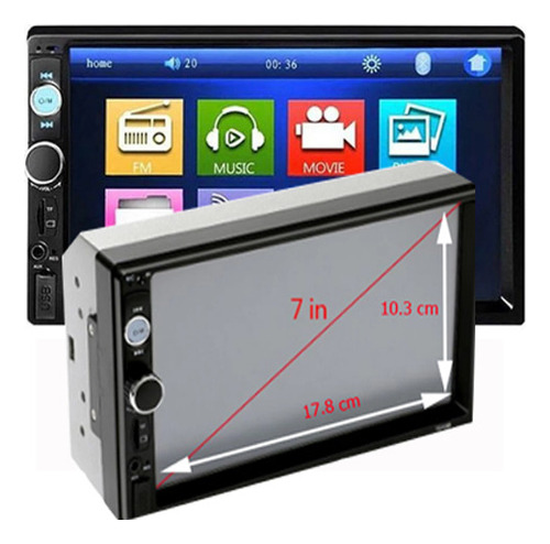 Radio Android 7 Con Control Y Camara Hyundai Scoupo