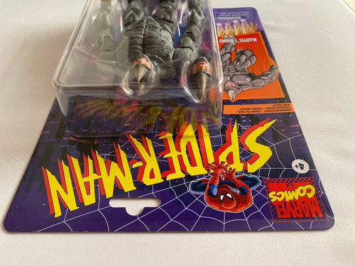 Rhino Spiderman Retro Marvel Legends Animated Series 21cms (Usado)