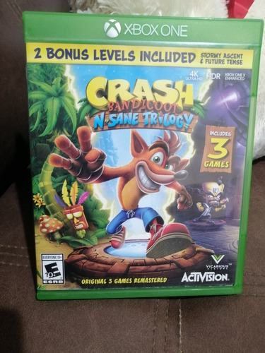 Crash Bandicoot N-sane Trilogy Xbox One / Series X/s