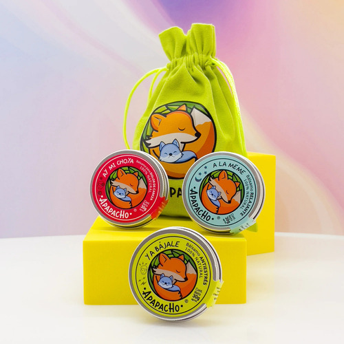 Bálsamo Apapacho Kit 30 g pack x 3