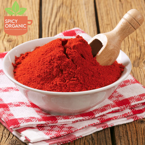 Chile Rojo En Polvo Orgánico Picante - Certificado Orgánico