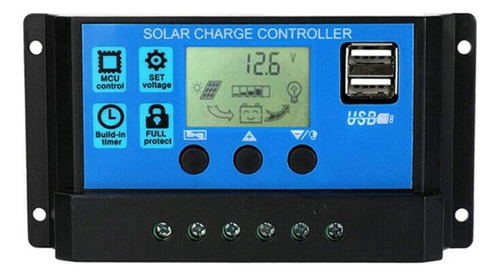 Modulo Controlador Carga Energía Panel Solar Regulador