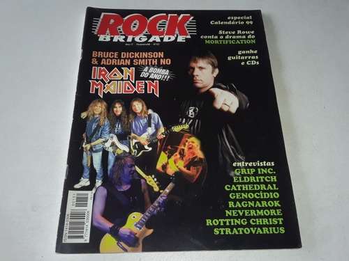 Revista Rock Brigade 151 Bruce Dickinson/iron Maiden