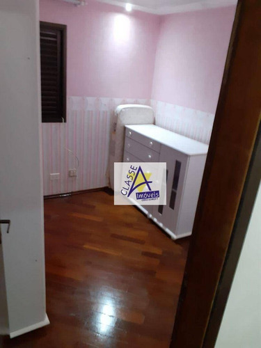 Imagem 8 de 12 de Apartamento Com 3 Dormitórios À Venda, 122 M² Por R$ 580.000,00 - Jardim - Santo André/sp - Ap1017