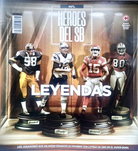 Especial Nfl Heroes Del Super Bowl Leyendas