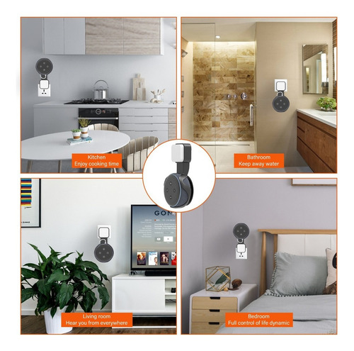 Pared Alexa Echo Dot 3 L33 Color Blanco