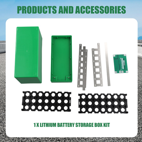 Caja De Almacenamiento De Baterías De Litio De 12 V, Batería