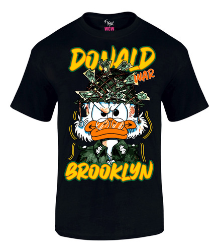 Camiseta Donald Brooklyn Series Black Wow