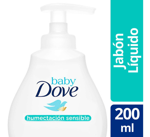 Jabon Liquido Dove Baby Humectación Sensible X 200 Ml