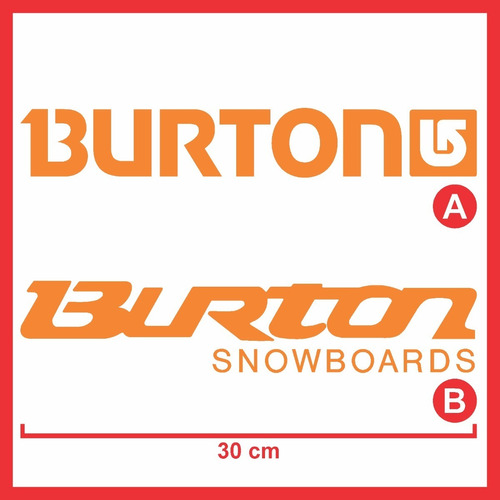 Calco Burton Vinilo Parabrisa Luneta Jeep Snowboards Ski