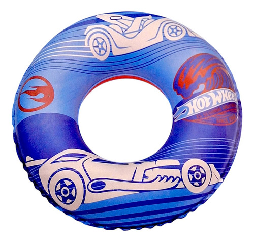 Cyc Salvavidas Inflable Aro Flotador Hot Wheels 60cm T380056
