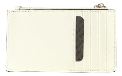 Cartera Guess Factory G9795595-mil Acabado De Los Herrajes Níquel Color Blanco Correa De Hombro Blanco Diseño De La Tela Lisa