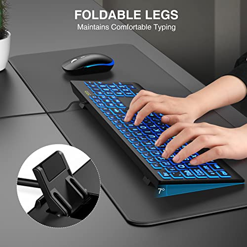Teclado Retroiluminado De Impresión Grande, Teclado De...