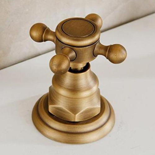 Y Zz Bronce Dos Manijas Grifo Estilo Vintage Fregadero De