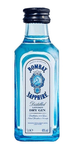 Miniatura Gin Bombay Shappire London Dry Gin X50cc