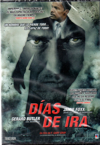 Días De Ira - Dvd Nuevo Original Cerrado - Mcbmi