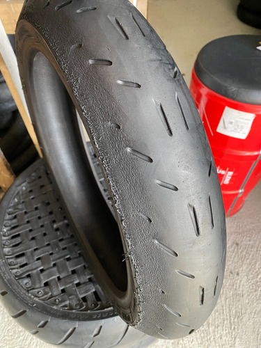 Pneu 120/70/17 Michelin Power Cup Usado Hornet Bandit Comet (Usado)