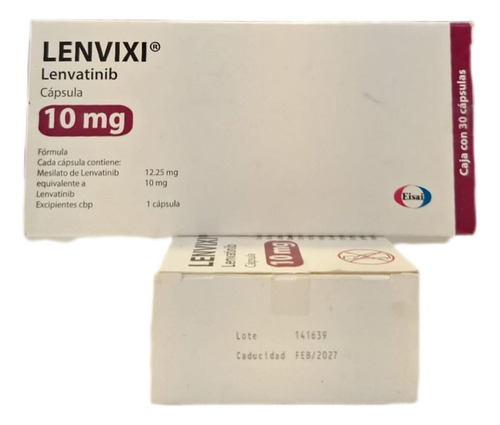 Lenvixi 10 Mg Caja C 30 Capsulas