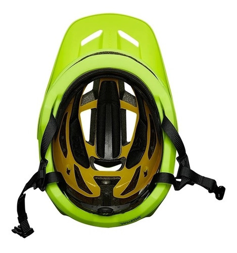 Capacete Ciclismo Bike Fox Speedframe Mips Amarelo Fluor Tamanho P