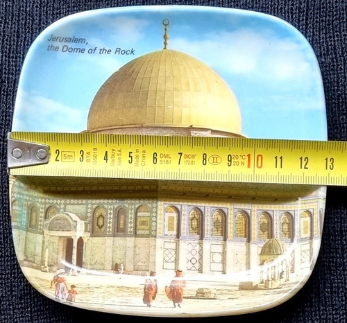 Plato Decorativo Jerusalén Domo O Cúpula De La Roca C70 (Usado)