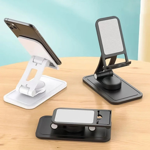Soporte Base Porta Celular Para iPad Tablet Escritorio 360