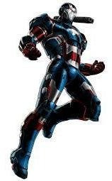 Planos Casco Iron Patriot - Marvel Iron Man 3 Vengadores