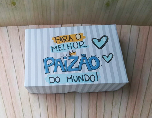 Imagem 5 de 6 de 20 Caixas P 6 Doces Lembrança Dia Dos Pais