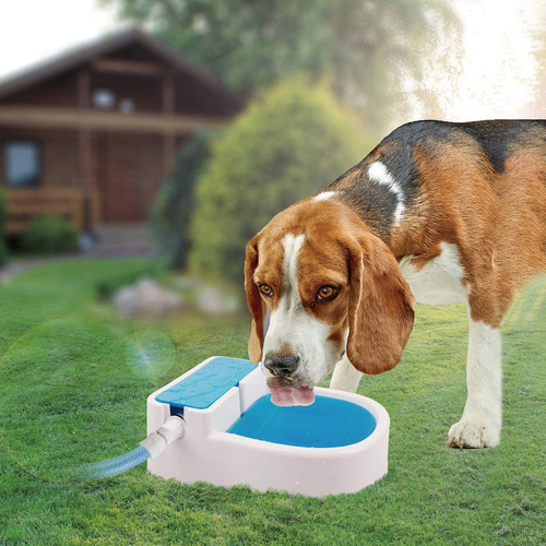 Fonte De Jardim Bebedouro 1,5l Auto Filling Chill Out Afp Cor Água