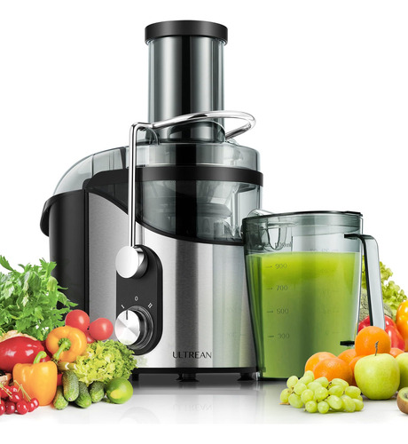 Máquina Exprimidora Ultrean Con Tolva De Alimentación De Boc