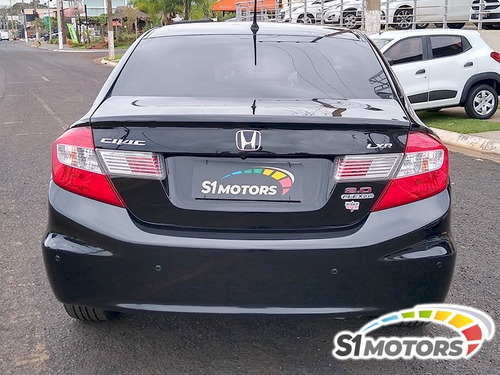 Imagem 5 de 8 de Honda Civic Sedan Lxr 2.0 Preto 2015