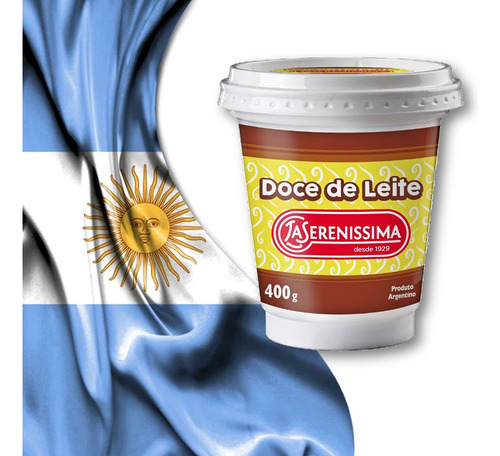 Doce De Leite Argentino La Sereníssima 400g (6 Potes)