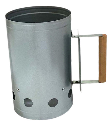 Para Arrancador De Chimenea Para Parrilla, Cubo De Carbón,