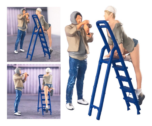 1/64 Accesorios De Escena En Miniatura Fotografía De