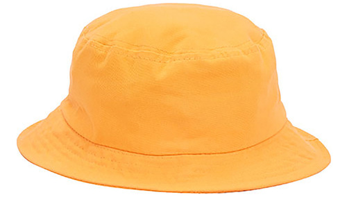 Gorro Hombre Bucket Liso Naranjo Corona