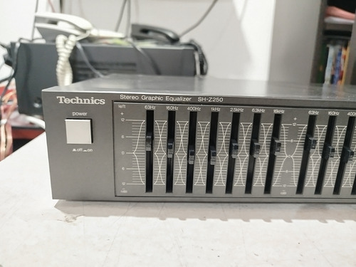 Ecualizador Technics Sh-z250 14 Band Made In Japan 1985 (Usado)