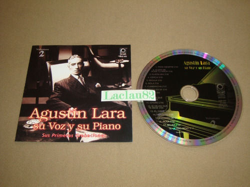 Agustin Laras Su Voz Y Su Piano 1998 Peerless Cd