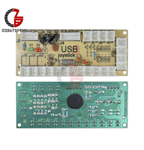 Imagen 6 de 6 de Kit Codificador Mame Arcade Usb + Cable Usb + 8 Cables 2pin