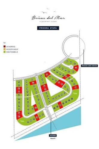 Imagen 9 de 10 de Lotes En Barrio Brisas De Mar. En Pesos Y Financiado. Ruta 11 A 10' Del Centro De Mar Del Plata.