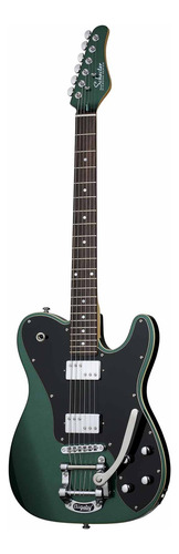 Guitarra Eléctrica Pt Fastback Ii B - Verde Esmeralda Obscur Diestro Dark Emerald Green Palo De Rosa
