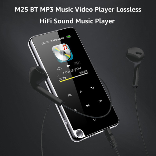 A Reproductor De Audio Fm 3.5mm Fm Mp4 Mp3 Con Pantalla