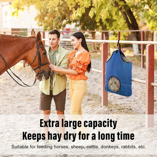 Bolsas Multiusos Horses Slow Feed De Tela Oxford 600d