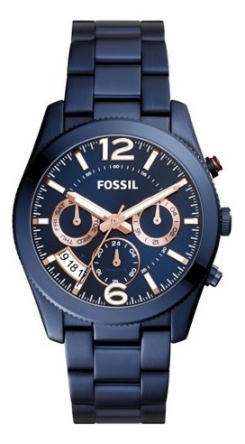 Relojes Fossil Mujer Es4093 Acero Originales En Caja