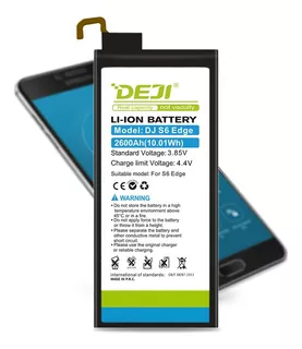 Bateria Litio Para Samsung Galaxy S6 Edge G925 Marca Deji