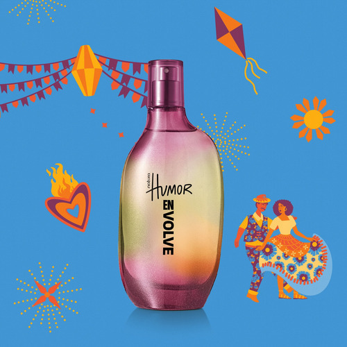 Perfume Humor Envolve Deo Colonia para Mujer Natura 75 ml